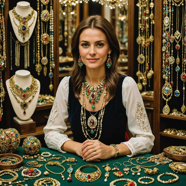 Colecțiile Mele de Bijuterii Românești Sunt Uimitoare!: Îmi Etalez Stilul cu Accesorii Strălucitoare!